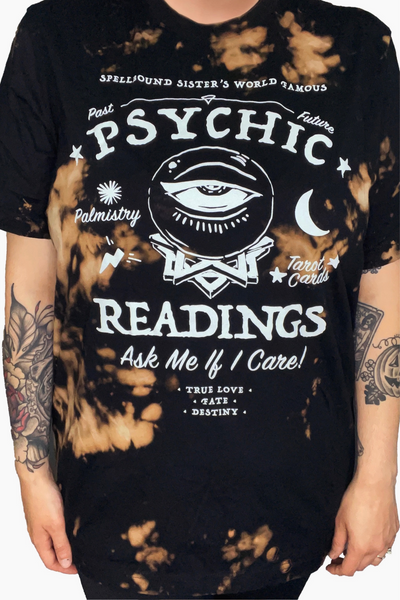 Psychic Readings (Ask Me If I Care) T-Shirt