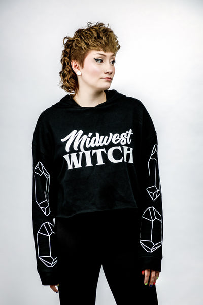 Midwest Witch Cropped Hoodie