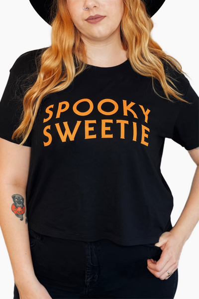 Spooky Sweetie Cropped Tee