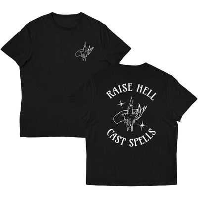 Raise Hell Cast Spells T-Shirt